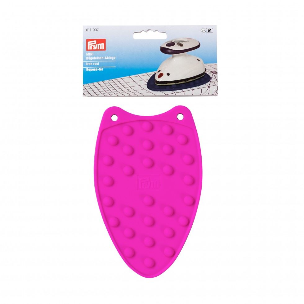 Image of Prym Mini Silicone Iron Rest Pink