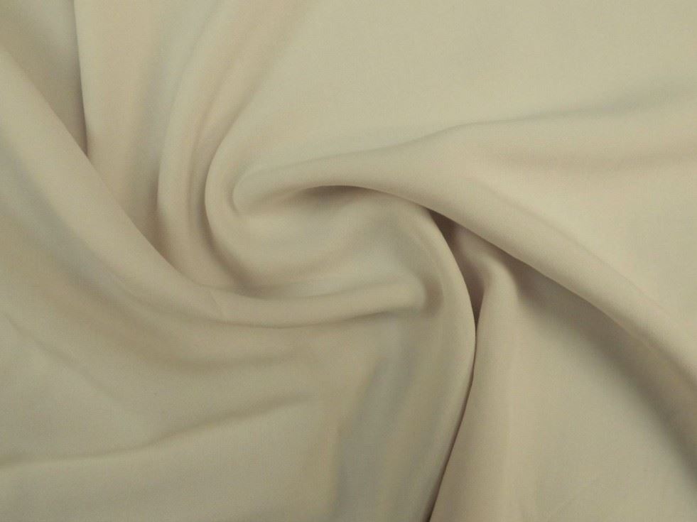 Lady Mcelroy Ivory Stone Viscose Challis Fabric