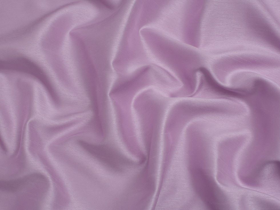 Minerva Core Range Lavender Shantung Dupion Fabric