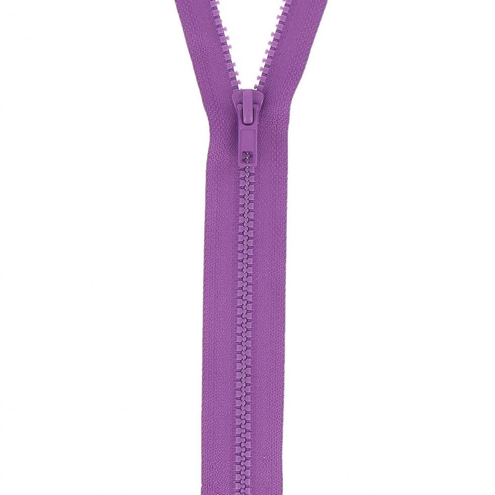 Milward Chunky Open End Zips Mauve
 