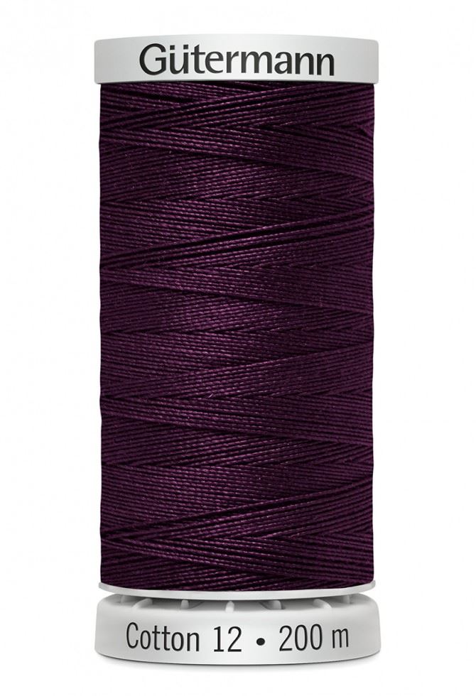 Gutermann 1189 No 12 Sulky Cotton Embroidery Thread