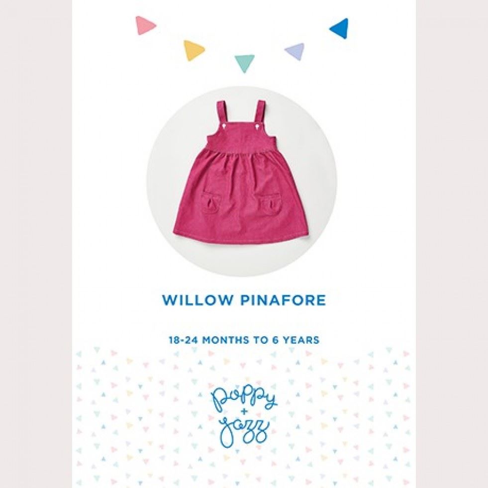 Poppy and Jazz Paper Sewing Pattern Willow Pinafore
 