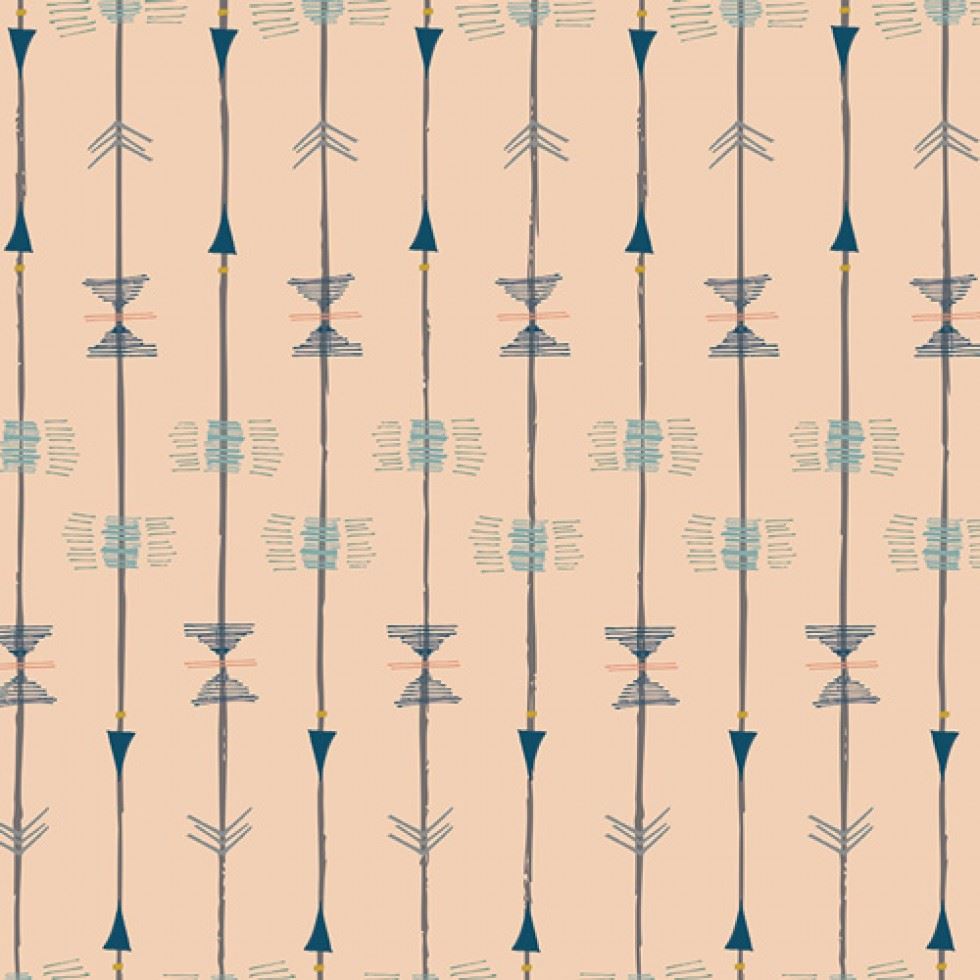 Art Gallery Fabrics Fleet & Flourish 100% Cotton Poplin Fabric All Paths Clear