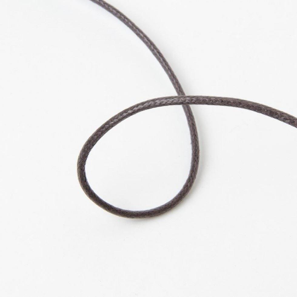 Brown Imitation Leather Waxed Thonging Cord (Value Roll)