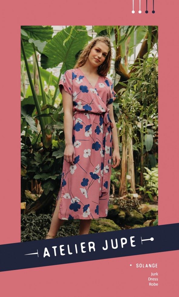 Atelier Jupe Paper Sewing Pattern Solange Dress
 