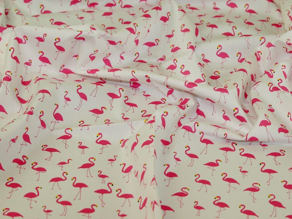 Rose And Hubble Ivory 100% Cotton Poplin Fabric