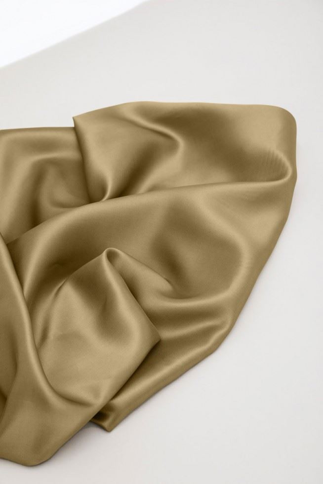 Mind The Maker Olive Viscose Twill Lining Fabric