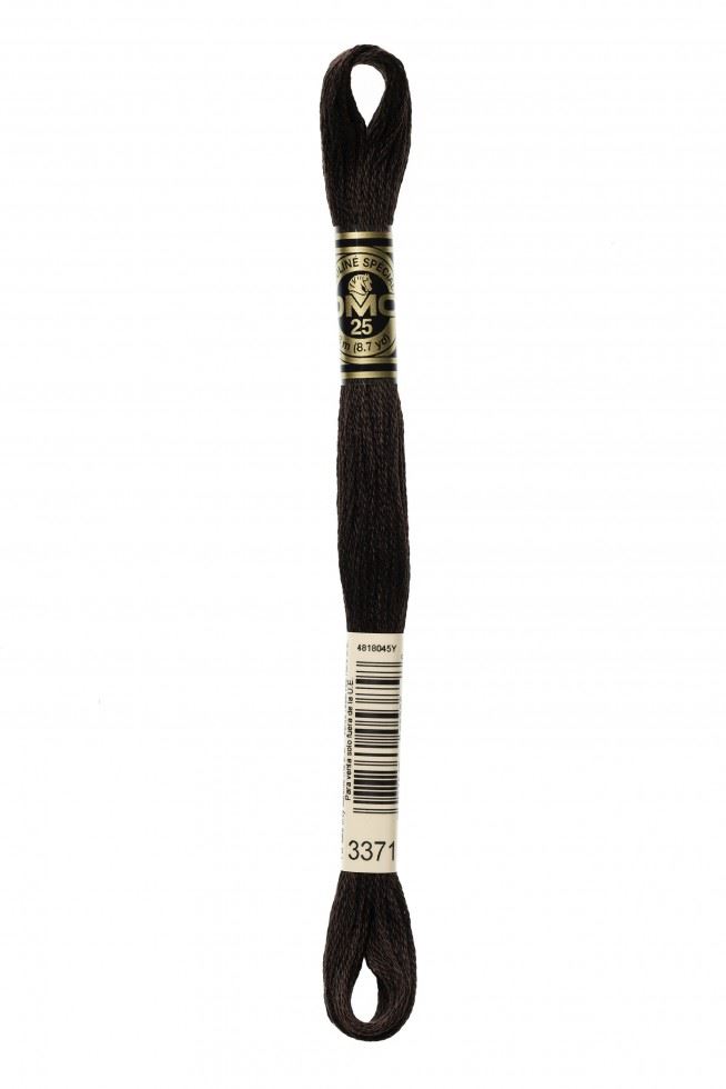 Dmc 3371 Stranded Cotton Embroidery Thread