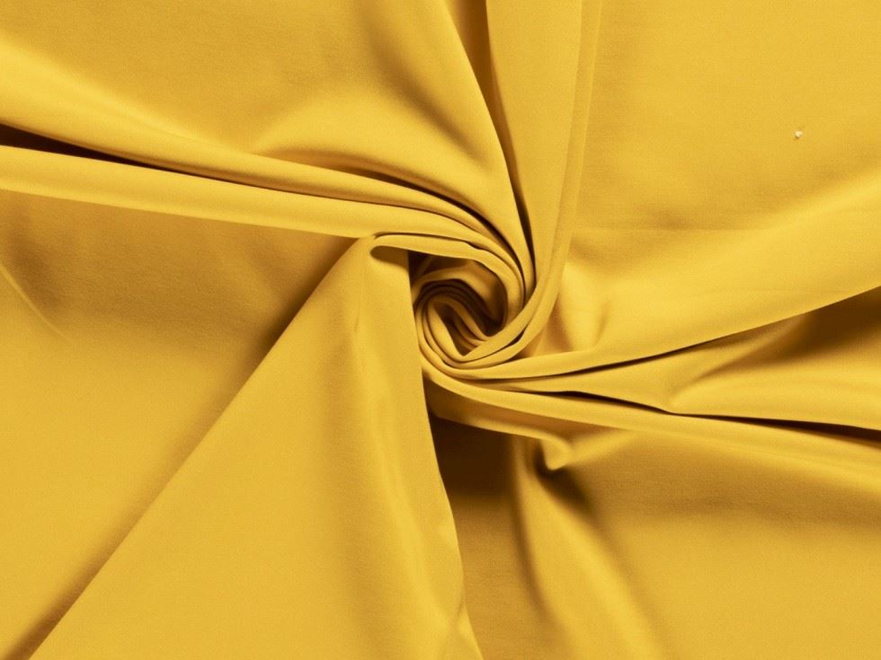 Minerva Core Range Sunshine Heavy Ponte Roma Double Stretch Knit Fabric