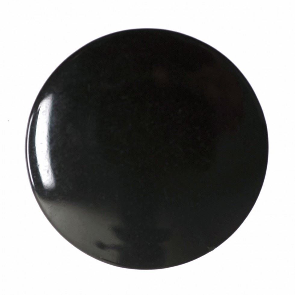 Hemline Black Round Shank Buttons
