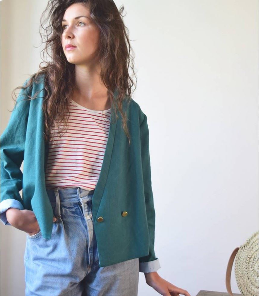 Cousette Paper Sewing Pattern Jacket Jacket
 