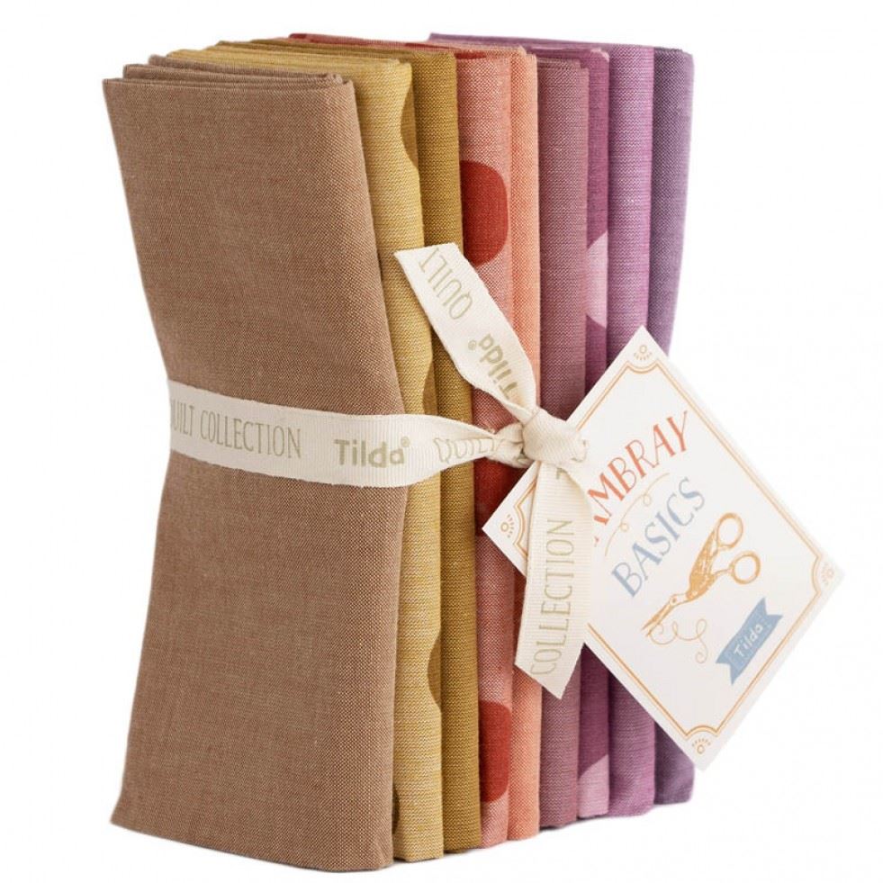 Tilda Autumn Chambray Fat Quarter Fabric Pack