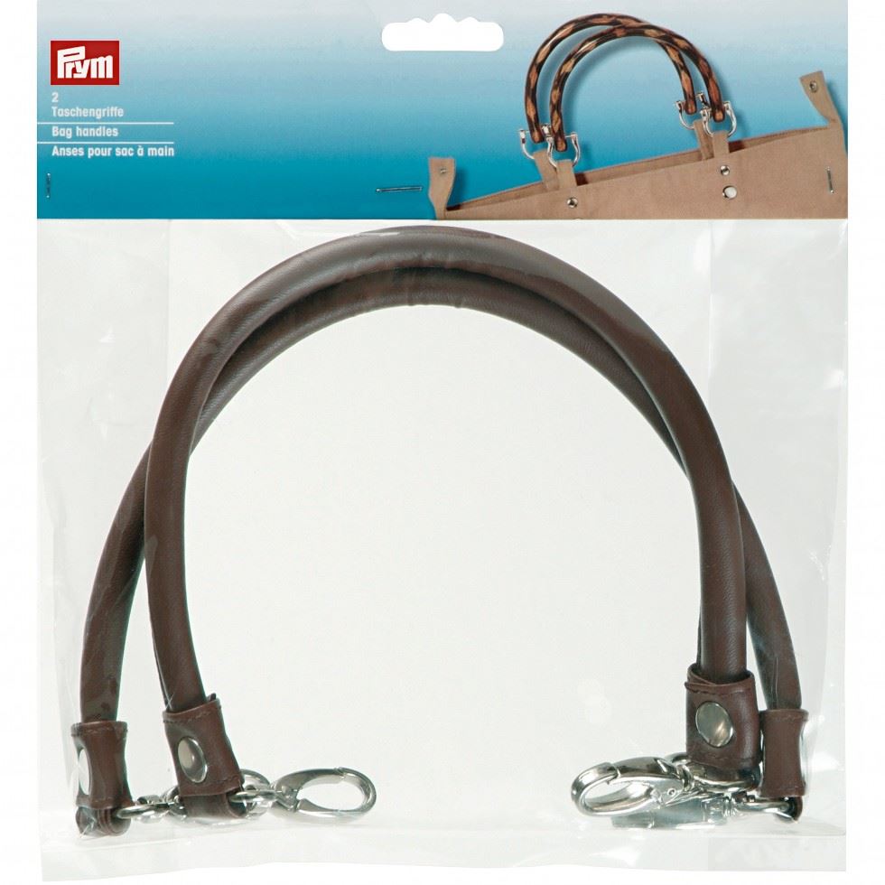 Prym Bag Handles Brown