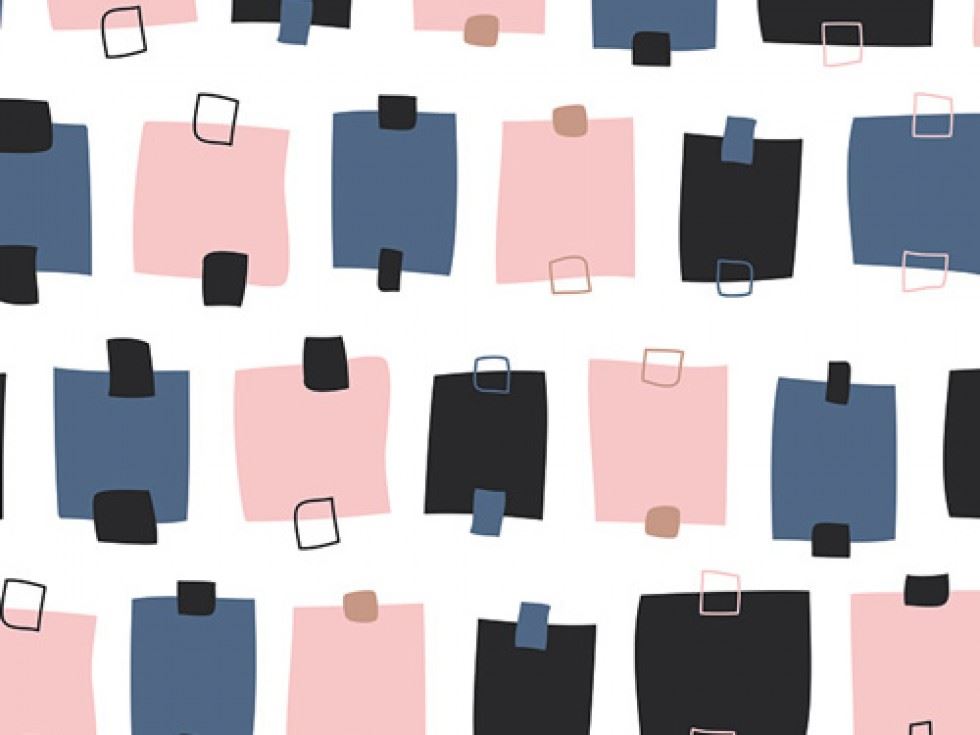 Art Gallery Fabrics Lagom 100% Cotton Poplin Fabric Contrast