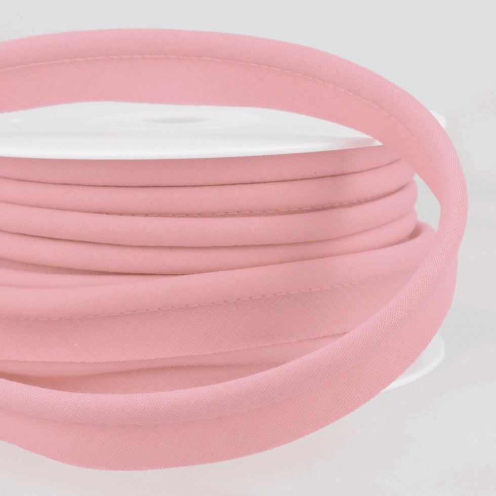 Stephanoise Flanged Piping Cord Rose Pink