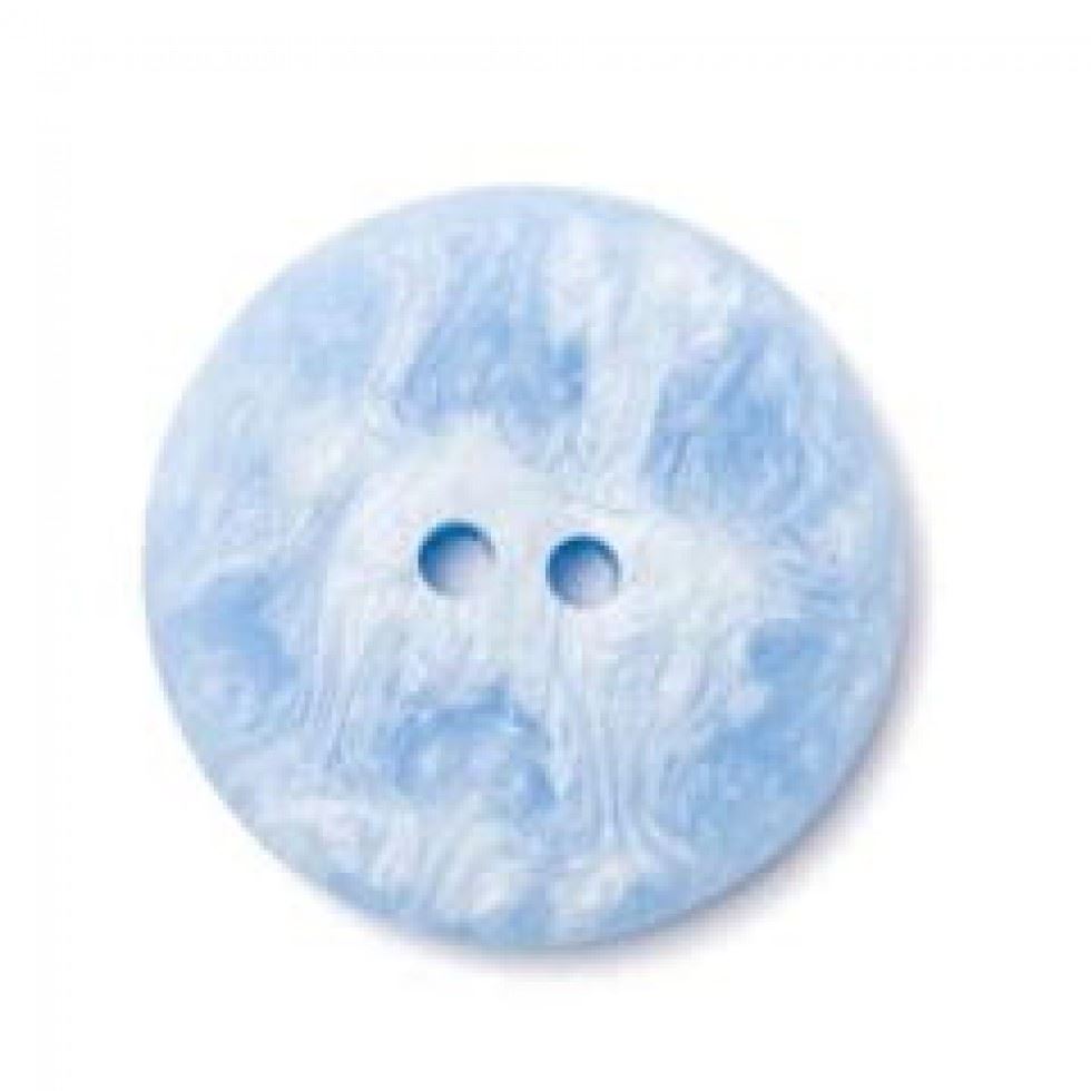 Crendon Light Blue Round Marble Look Buttons (Value Pack)