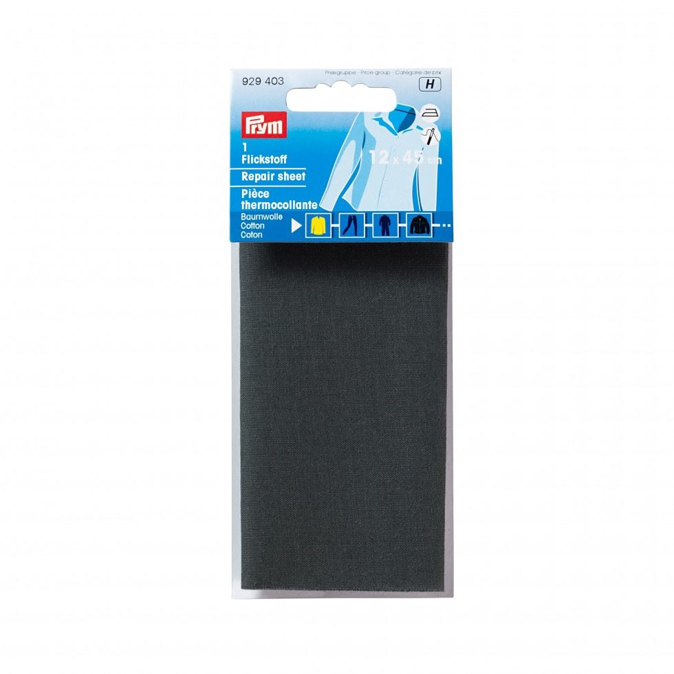 Prym Grey Cotton Repair Sheet