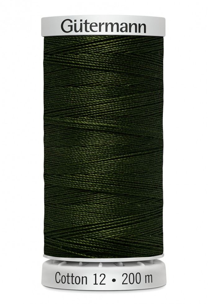 Gutermann 1271 No 12 Sulky Cotton Embroidery Thread