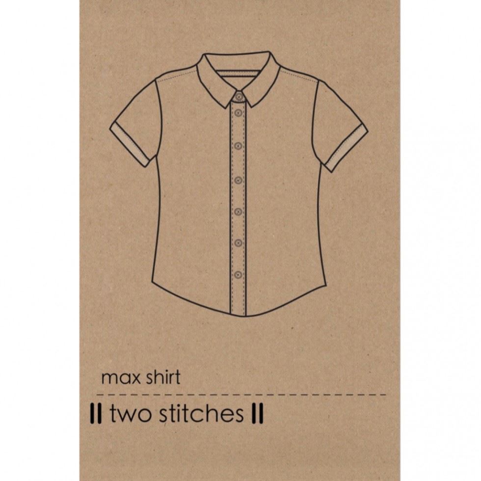 Two Stitches Sewing Pattern Max Shirt