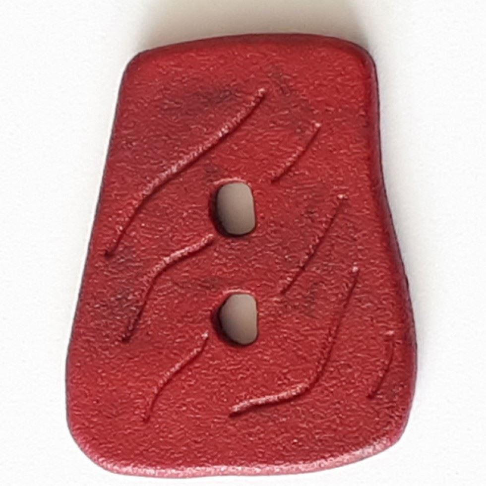 Dill Burgundy Irregular Plastic Buttons (Value Pack)