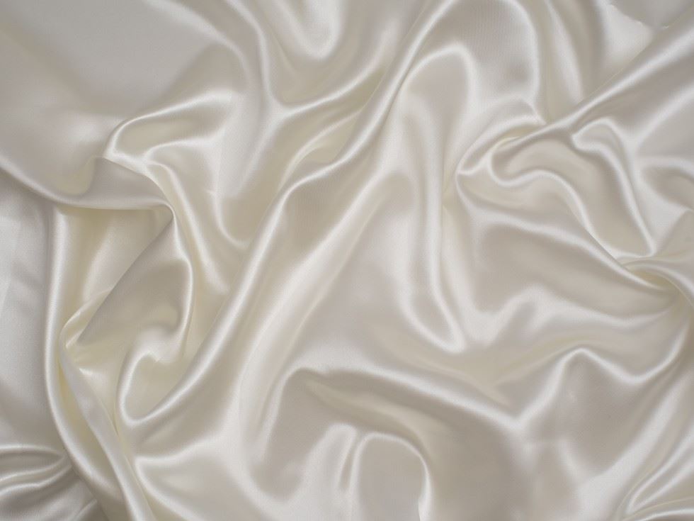 Minerva Core Range Sand Soft Polyester Satin Fabric