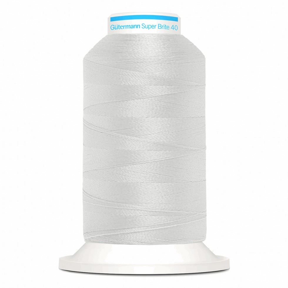 Gutermann 9083 Super Brite Polyester 40 Embroidery Thread