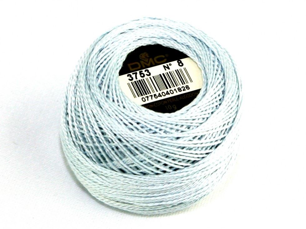 DMC Size 8 Cotton Perle Thread 3753
 
