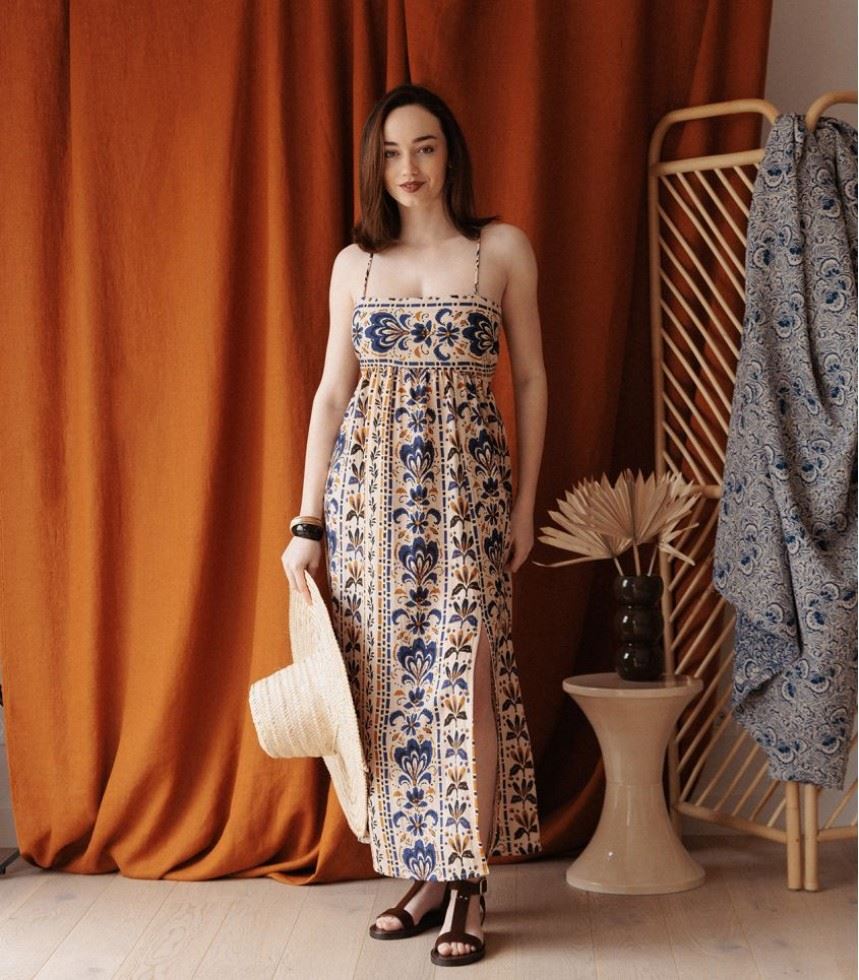 Cousette Paper Sewing Pattern Bronzette Dress
 