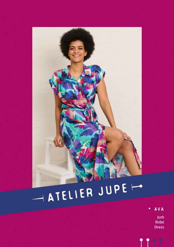 Atelier Jupe Paper Sewing Pattern Ava Summer Dress
 