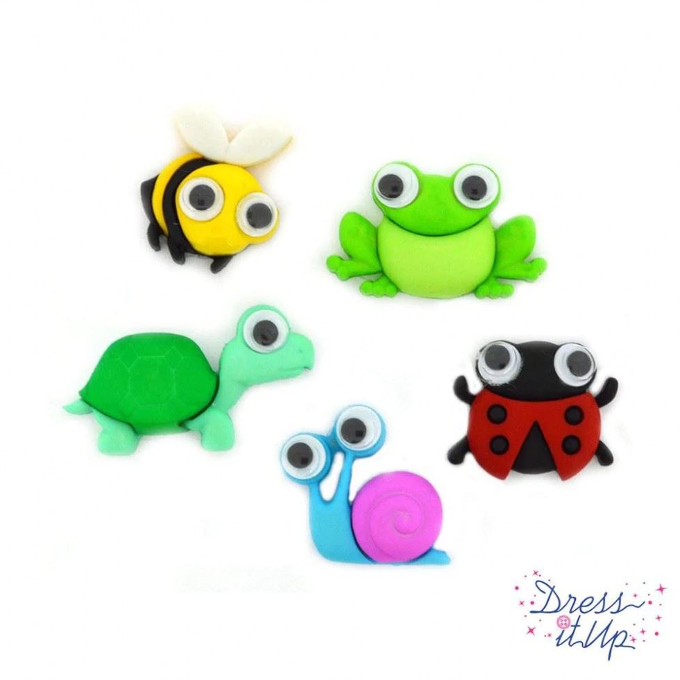 Dress It Up Wild and Wacky Buttons
 