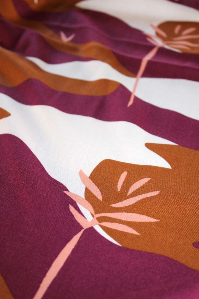 Eglantine and Zoe Viscose Twill Fabric Caramel
 