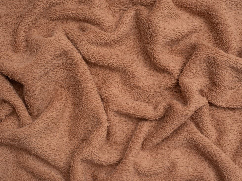 Minerva Core Range Plum Luxury Cotton Towelling Fabric