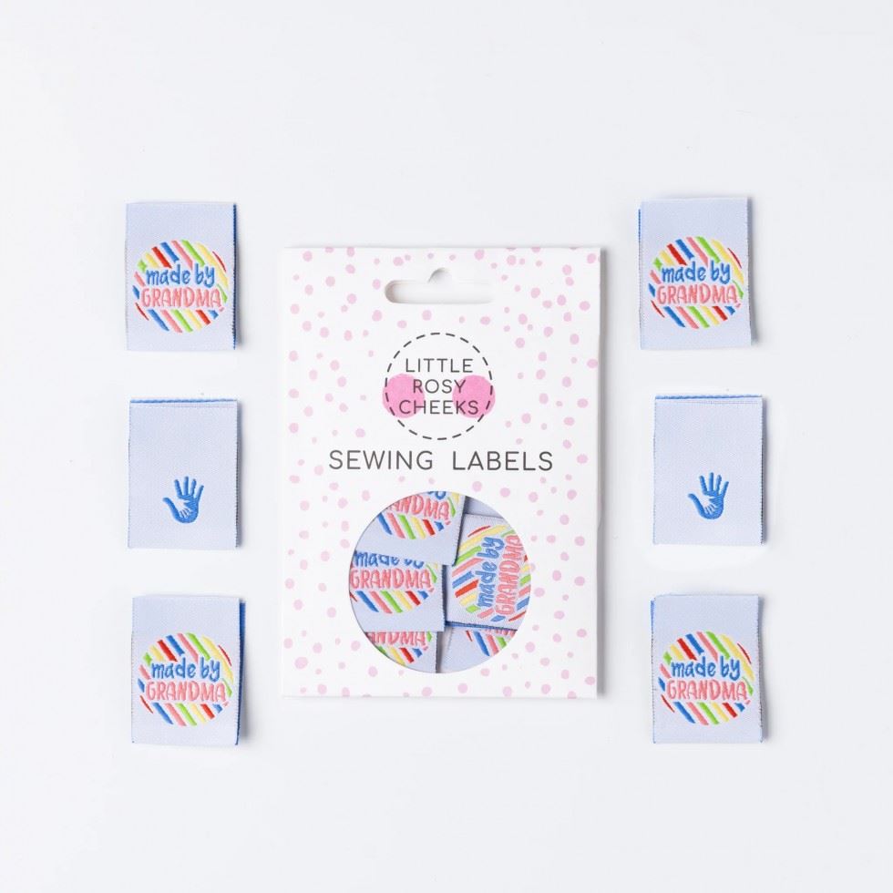 Little Rosy Cheeks Made By Grandma Woven Labels