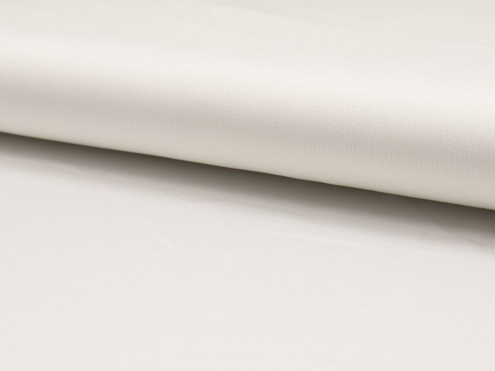 Cream Deadstock Bubble Textured Satin Fabric