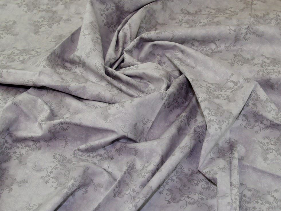 John Louden Silver 100% Cotton Fabric