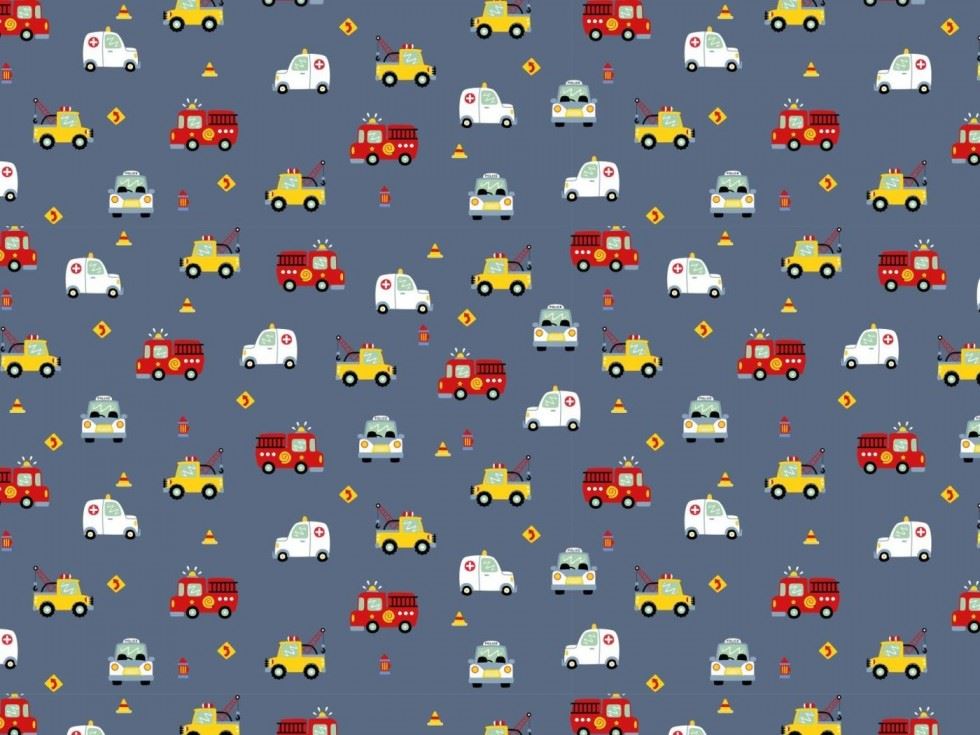 Blue 100% Cotton Poplin Fabric