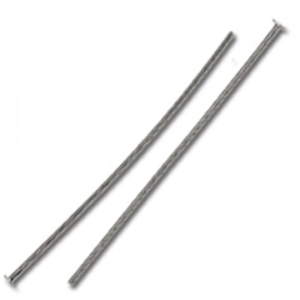 Trimits Silver Thin Head Pin Findings (Value Pack Of 3)