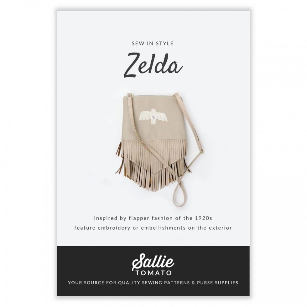 Sallie Tomato Paper Sewing Pattern Zelda Bag