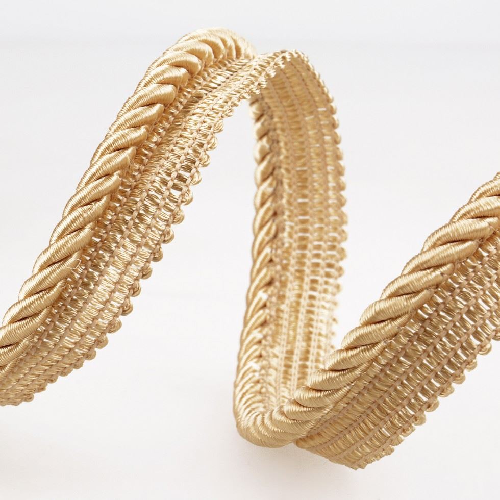 Stephanoise Flanged Piping Cord Beige
 