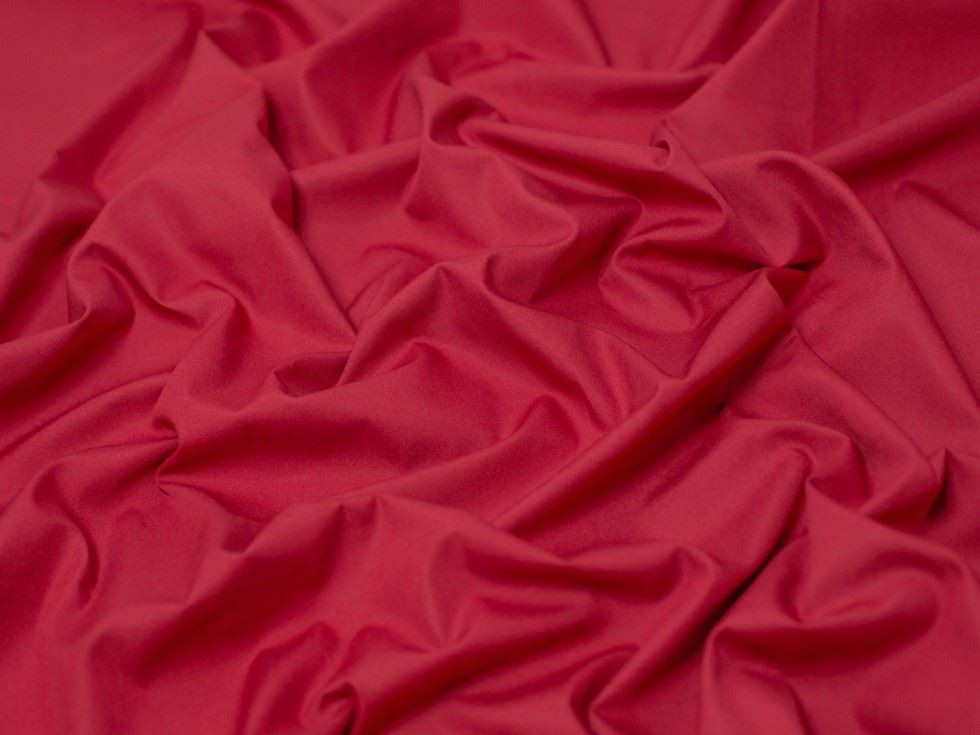 Minerva Core Range Claret Light 100% Cotton Poplin Fabric