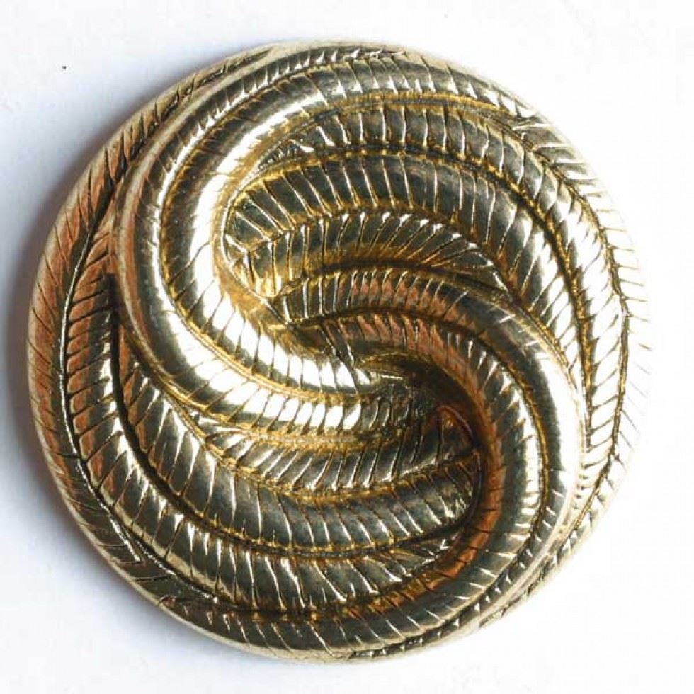 Dill Gold Round Metal Buttons (Value Pack)