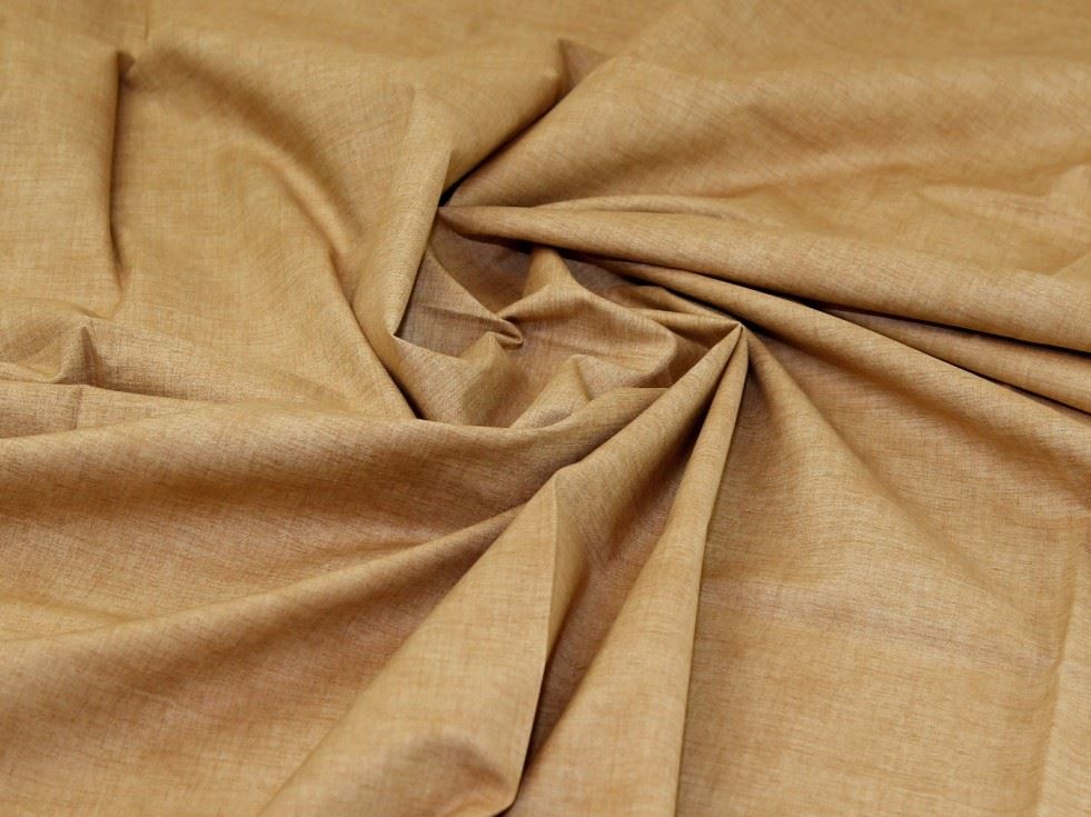 John Louden Wheat 100% Cotton Linen Texture Fabric