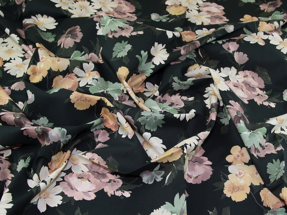 Lady Mcelroy Multicoloured Marlie Cotton Lawn Fabric