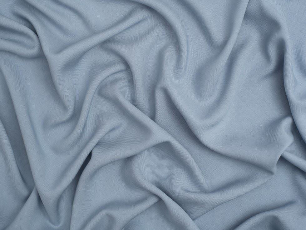 Minerva Core Range Bamboo Poplin Fabric Dusty Blue