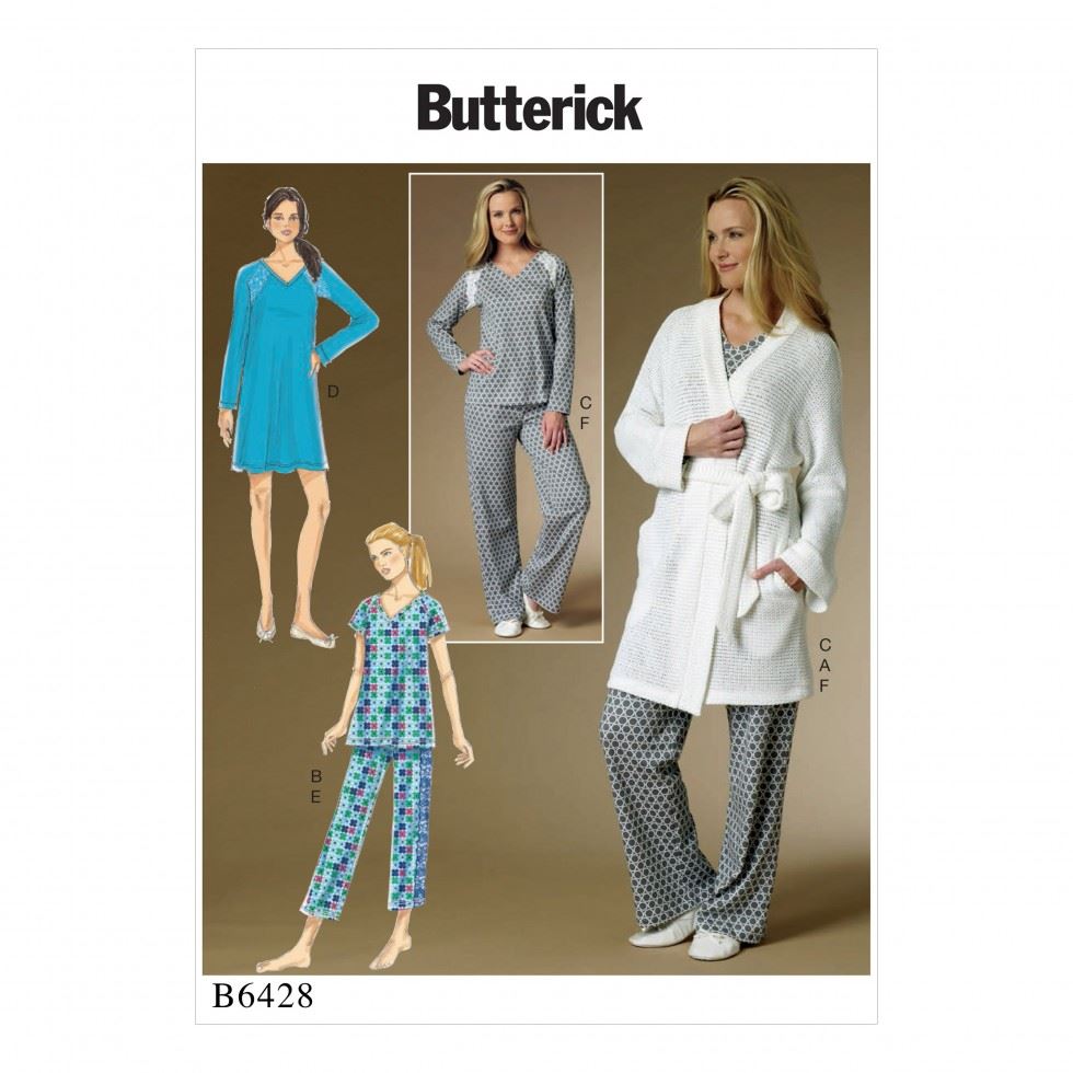 Butterick Paper Sewing Pattern 6428
 