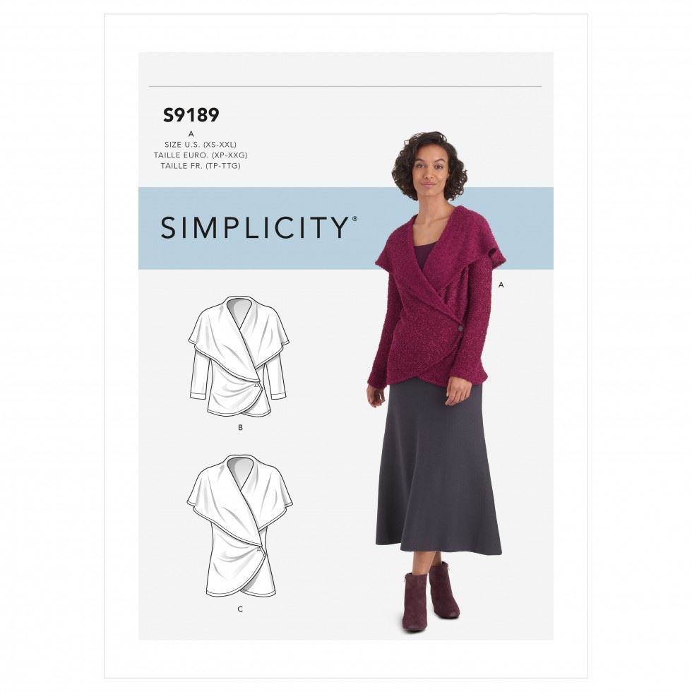 Simplicity Paper Sewing Pattern 9189
 