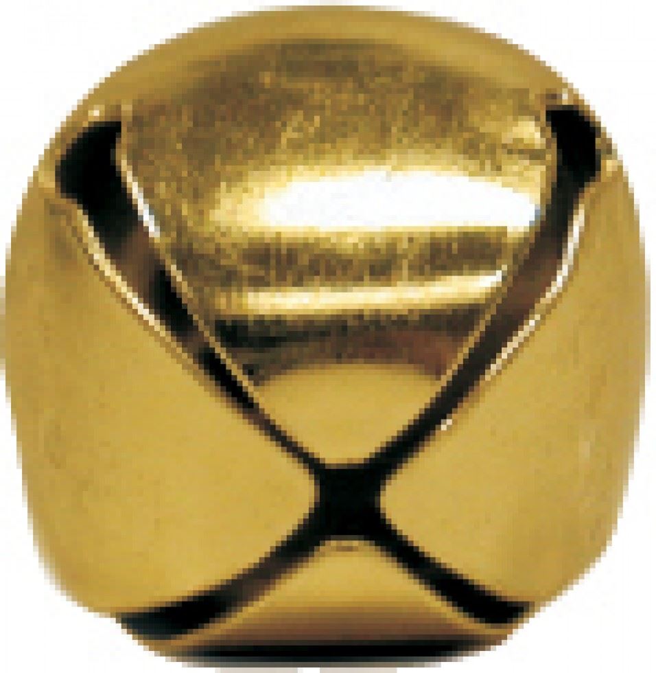 Craft Factory Round Craft Bells Gold