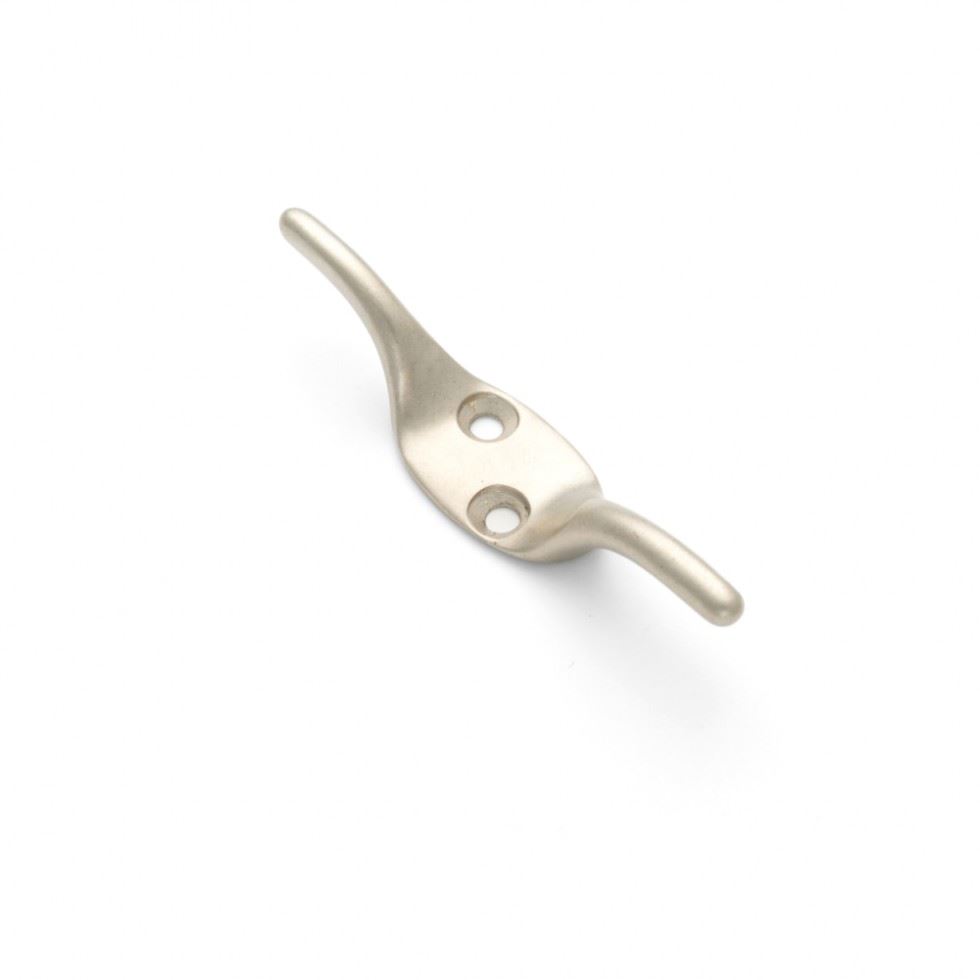 Cleat Metal Curtain Hooks Matt Silver
 
