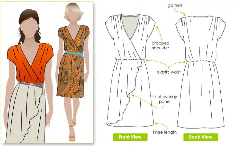 Style Arc Sewing Pattern Mia Dress