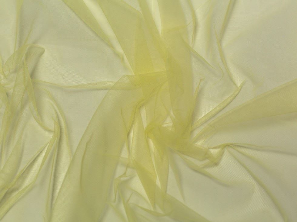 Minerva Core Range Dolce Vita Soft Italian Tulle Fabric Canarino
 